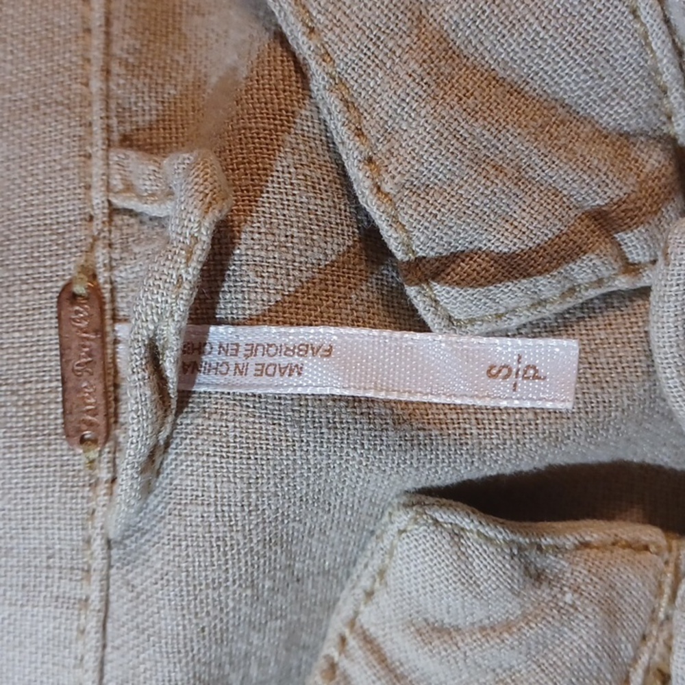 FREE PEOPLE Emilia Jacket Khaki Mimosa Color. Size SP - Picture 14 of 16